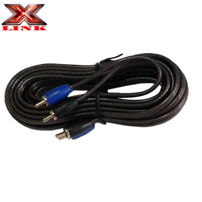Conductor di rame nudo Interconnessione audio auto cavo audio RCA contorto per il sistema audio
