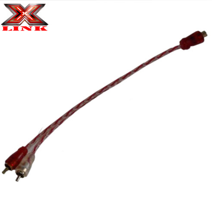 Conductor di rame nudo Interconnessione audio auto cavo audio RCA contorto per il sistema audio