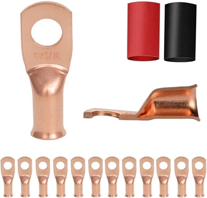 1/0 AWG Lugs di rame in scatola con terminali a anello con connettori con riduttore termico