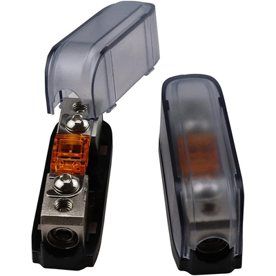 Capacità di rottura elevata 50A Corrente nominale Mini AFS Inline Fuse Holder per Audiovetture