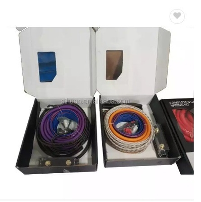 Migliora l'audio della tua auto con il kit di cablaggio dell'amplificatore a calibro zero di 3000 watt e colore personalizzabile