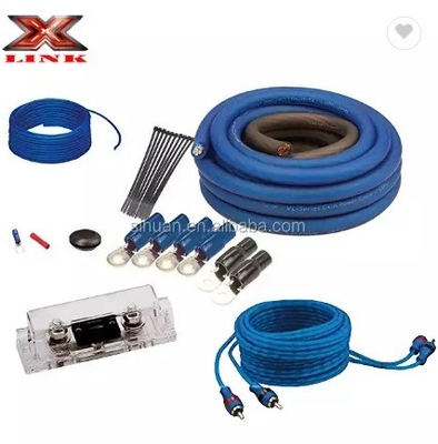 Migliora l'audio della tua auto con il kit di cablaggio dell'amplificatore a calibro zero di 3000 watt e colore personalizzabile