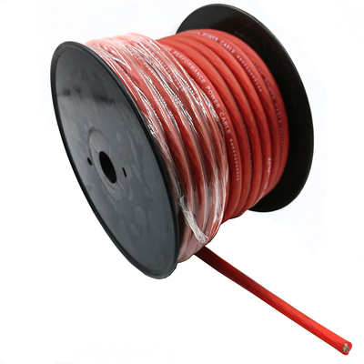 Giacca super flessibile calibro 1/0 cavo di alimentazione in rame per auto audio 4 AWG cavo di alimentazione