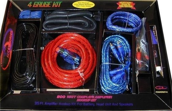 Kit di cablaggio per l'installazione dell'amplificatore audio per auto OFC
