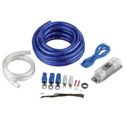 0 Gauge Car Amps Amplifier Wire Wiring Kit con American Wire Gauge Standard e qualsiasi conduttore di colore CCA o rame