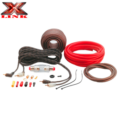 0 Gauge Car Amps Amplifier Wire Wiring Kit con American Wire Gauge Standard e qualsiasi conduttore di colore CCA o rame