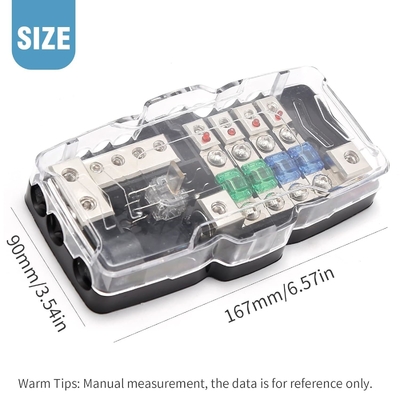0 awg 12V Multifunzionale Mini ANL Fuse Box Distribuzione Blocco Per Veicoli