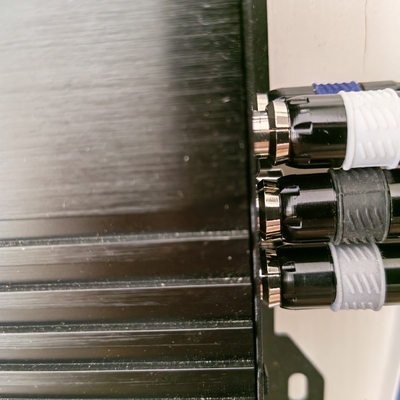 Cavo RCA da maschio a maschio 2 con manica espandibile intrecciata in nylon di 9,5 mm di diametro esterno