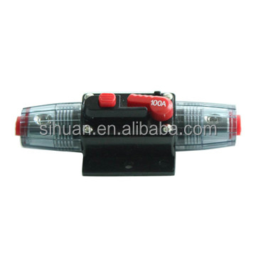 Blocco di distribuzione portafusibili in linea Mini ANL Maxi AGU in vetro DC per auto da 20A-300A AMP