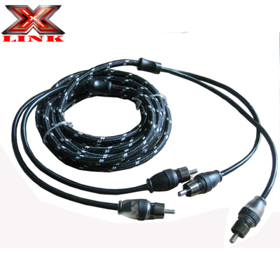 Interconnessioni audio RCA a 2 canali da 17 piedi Cable Gold Connector Riduzione del rumore e del colore