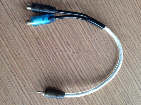 PVC Jacket RCA Cable AV per audio auto e amplificatore audio domestico