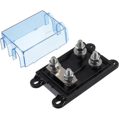 Compatto 12V Mini ANL AFS Fuse Holder per Car Boat Audio System connettori placcati in oro