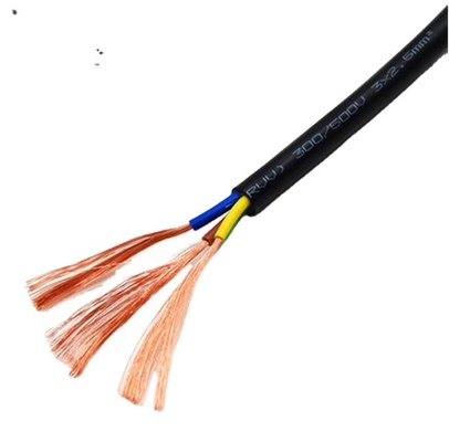300v RVV RVV cavo elettrico con isolamento in PVC e conduttore di rame 4.0mm