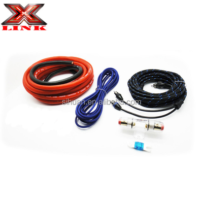Jacket in PVC morbido 2000 Watt 0GA Amp Wiring Kit per prestazioni audio