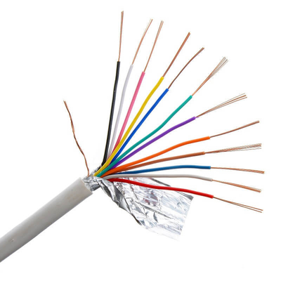 22 AWG 4 Cavo plenum blindato a conduttore a fili per sicurezza/allarme/controllo dell'accesso