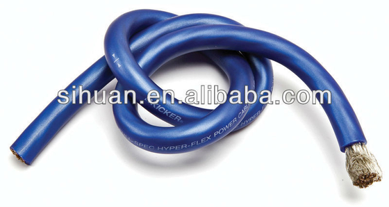 Giacca in PVC OFC CCA 2/0awg 1/0awg 2awg 4awg Cavo di alimentazione dell'amplificatore audio per auto con isolamento in PVC