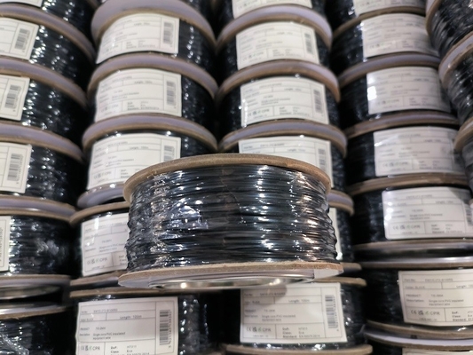 22AWG 1015 Cavo di collegamento in rame in scatola 600V strato EN5075-2014 UL 1007/1015 Standard
