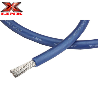 Copper 0 4 Gauge Car Audio Power Wire Cable OFC Rosso Blu Verde Viola Giallo Rosa Arancio