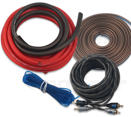 Stock 0/2/4/8 Gauge OFC/CCA Car Audio Amplifier cablaggio kit per i vostri bisogni audio