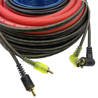 Stock 0/2/4/8 Gauge OFC/CCA Car Audio Amplifier cablaggio kit per i vostri bisogni audio