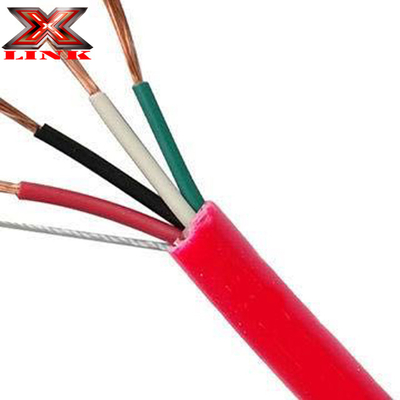 24AWG Cavo di sicurezza CCA in rame protetto per allarme antincendio in costruzione