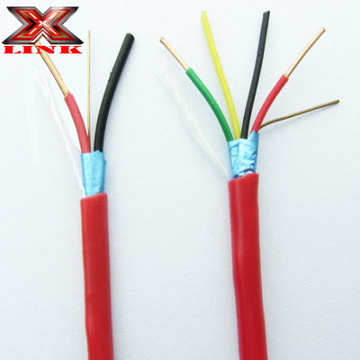 24AWG Cavo di sicurezza CCA in rame protetto per allarme antincendio in costruzione