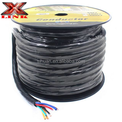 Flex 6 Core Multi Core Loudspeaker Wire per Home Theater Audio Conduttore di rame nudo