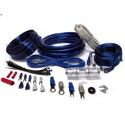 Kit di cablaggio dell'amplificatore del sistema audio per auto Installazione completa con kit di cavo audio per auto