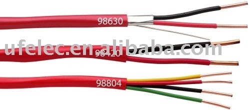 Cavo di allarme antincendio con certificato CE 2c 4c 6c 1,5 mm2 2,5 mm2 0,80 mm filo di rame nudo