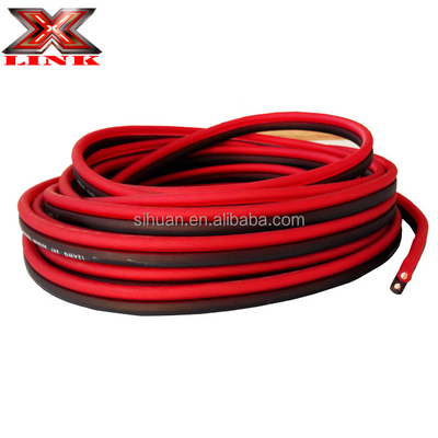 Cable per altoparlanti blu / nero per prestazioni audio superiori