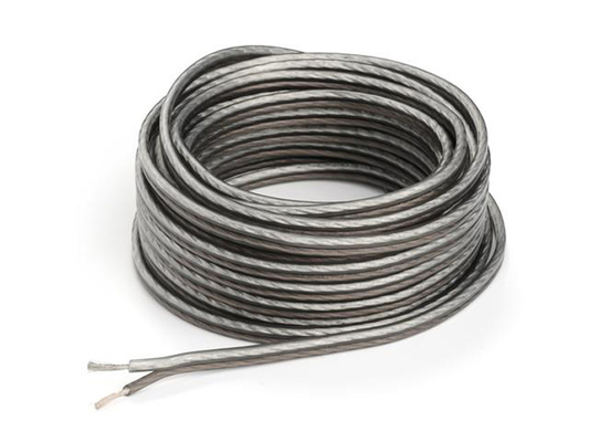 Flessibile 12ga OFC Copper Audio Speaker Wire con Jacket PVC morbido e connettore oro
