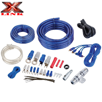 Stranded Conductor 4ga Amp Audio Amplifier Wiring Kits per l'installazione aerea