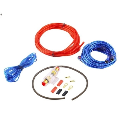 Kit di cablaggio dell'amplificatore per auto a 4 calibri con materiale isolante in PVC e conduttore CCA o OFC