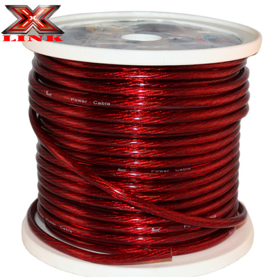 Giacca di PVC morbido 20mm2 35mm2 50mm2 16mm2 10mm2 cavo di alimentazione dell'amplificatore per l'audio auto