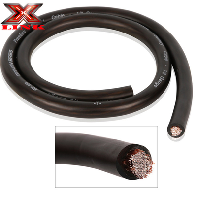 Giacca di PVC morbido 20mm2 35mm2 50mm2 16mm2 10mm2 cavo di alimentazione dell'amplificatore per l'audio auto