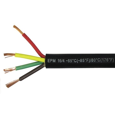 Conduttore di rame rinchiuso 12V 36V Max 14 Gauge 7 Way Extension RV Trailer Wire Cable