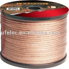 Cavo per altoparlanti traslucidi non blindato di diametro esterno di 3,0x6,0 mm per un suono eccezionale