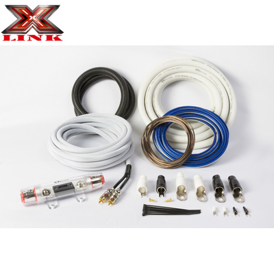 Cavi audio femminile-femminile e cavo 4GA RCA per impianto di installazione del cablaggio dell'amplificatore di auto