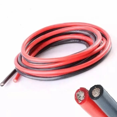 Alte temperature 300 °C Ultra flessibile gomma di silicio morbido giacca fili di rame stratificato per applicazioni industriali pesanti