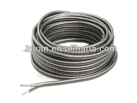14 Gauge AWG OFC Acciaio per altoparlanti in rame in scatola per auto audio per la casa Giacca in PVC protetta