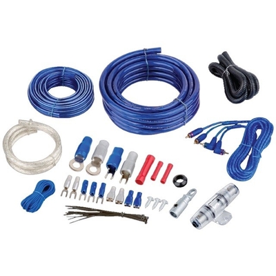 4awg Amp Installation Cable Kit 2500W Car Audio Cables Kit con conduttore di rame nudo