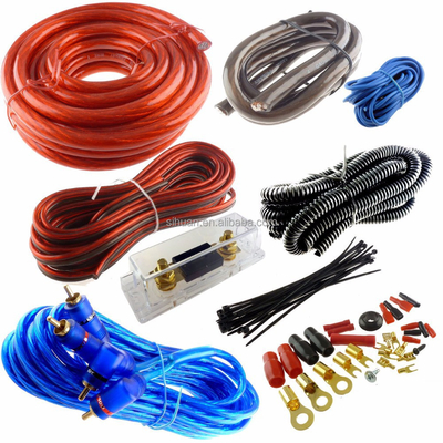 Cavi RCA in rame OFC di calibro reale al 100% per audio per auto a bassa tensione