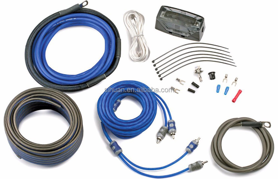Speaker CCA/OFC Copper Wire 4/8 Gauge Car Amp Wiring Kit per un miglior trasferimento del segnale