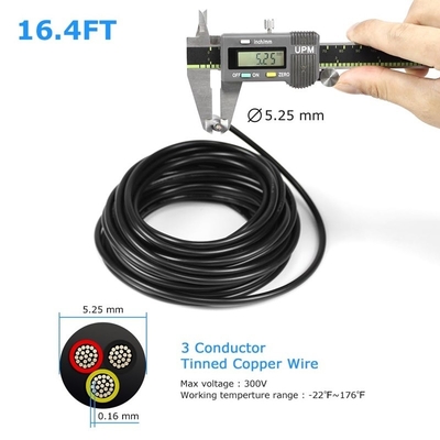 18AWG 2 conduttore 20AWG 3 conduttore filo elettrico stratificato in PVC filo di rame stagnato