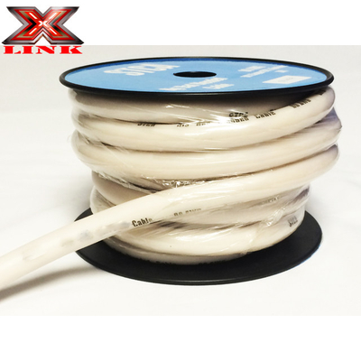 Giacca in PVC 4 AWG OFC Car Audio Power Wire in qualsiasi colore Completa specifiche statunitensi CEA-2015 conforme