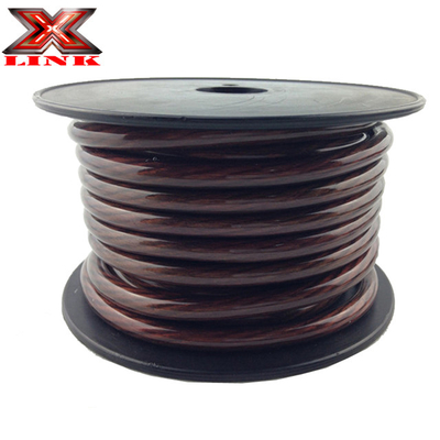 Giacca in PVC 4 AWG OFC Car Audio Power Wire in qualsiasi colore Completa specifiche statunitensi CEA-2015 conforme