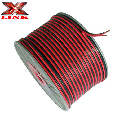 Giacca in PVC trasparente 14AWG filo altoparlante flessibile 200 piedi / 60,9 metri per diffusori per casa e auto