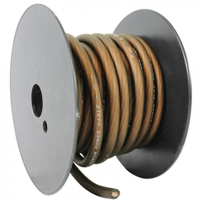 1/0 Dispositivo di misura eccessiva RED filo di terra elettrico con materiale isolante PVC e numero di conduttori 1