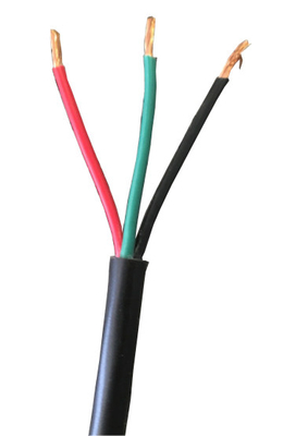 Isolamento in PVC 14 Gauge 5 Conductor Trailer Wiring Extension per RV e Automotive