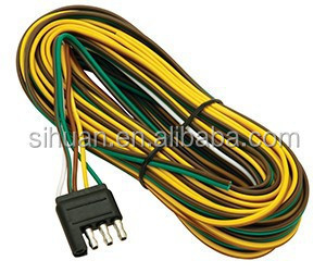 2.8X diametro esterno 4c 18AWG filo di rimorchio legato cavo con presa conduttore di rame nudo